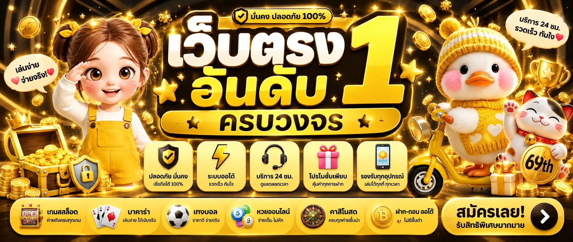 เว็บตรง 69th พร้อมระบบบริการ