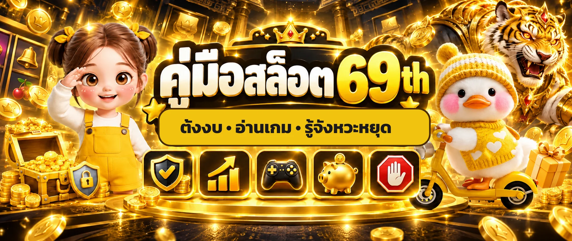 69th คู่มือเล่นสล็อตอย่างมีแผน ตั้งงบและรู้จังหวะหยุด